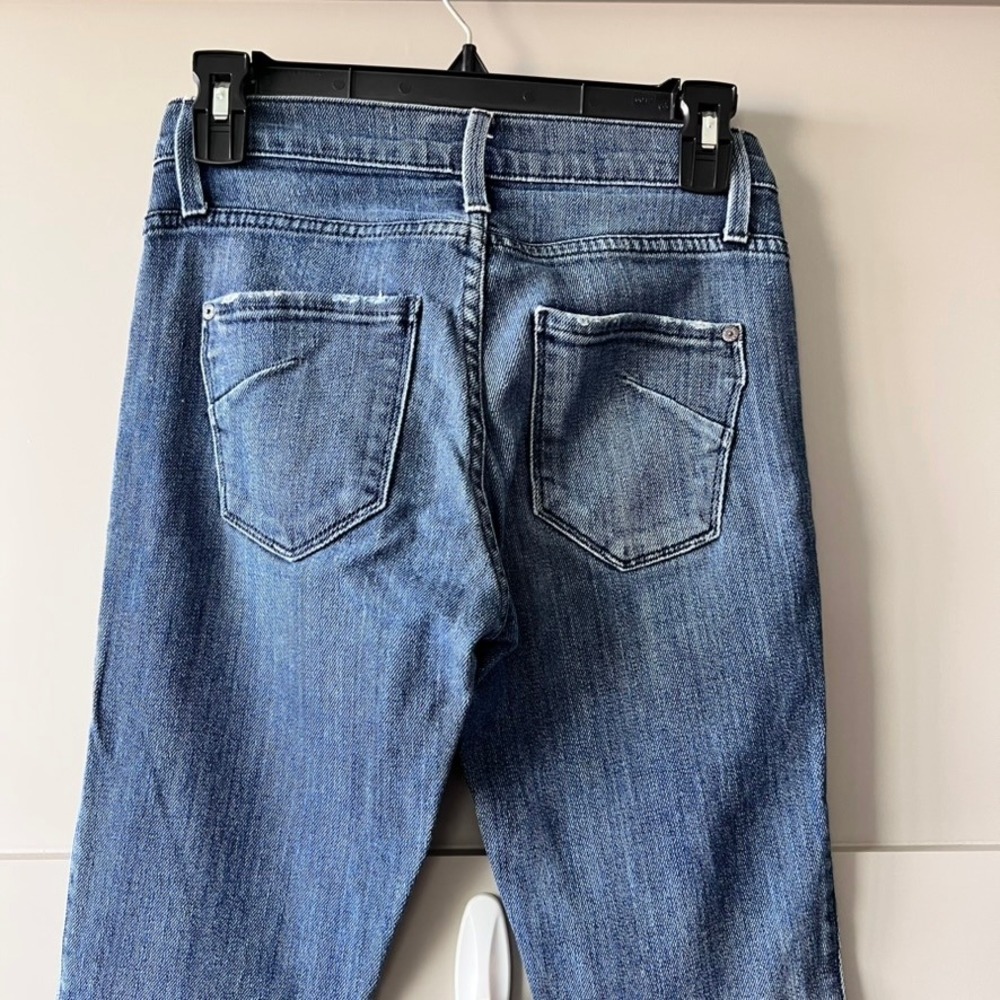 James Jeans Women's Skinny Jeans Blue Wash Stretch Denim Size 26 James Twiggy - Picture 7 of 13